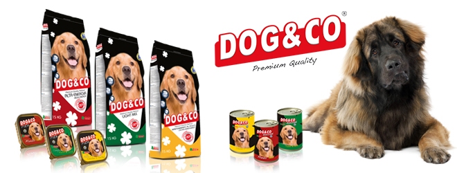 Italian pet food dry and wet for dog Dog&Co