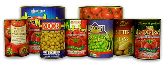 Private label for canned tomatoes beans and legumes
